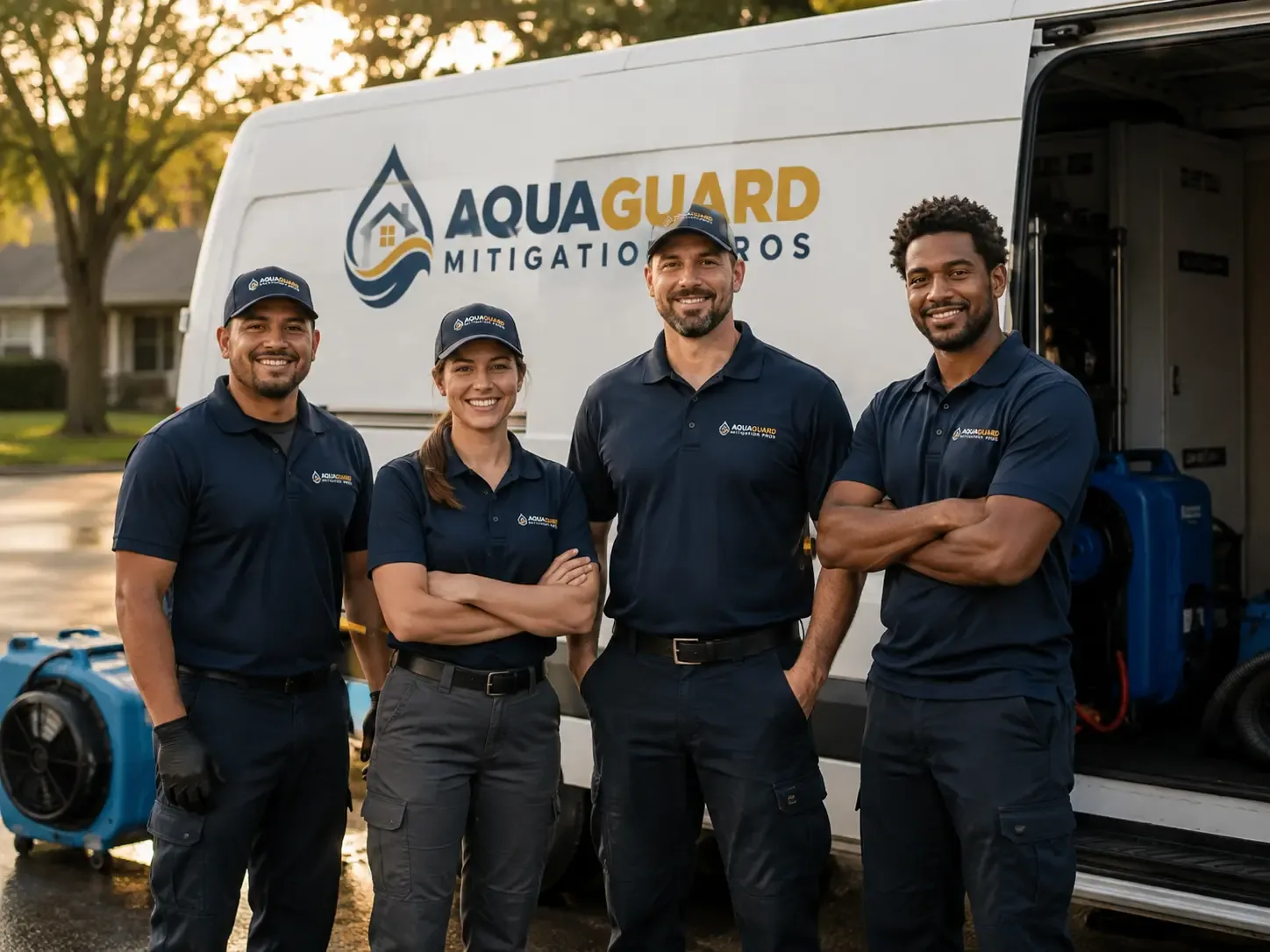 Water Damage Mitigation company in Leland, MS